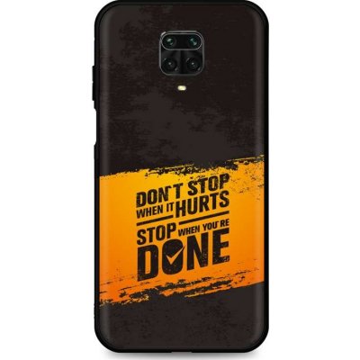 Pouzdro TopQ Xiaomi Redmi Note 9 Pro silikon Don´t Stop