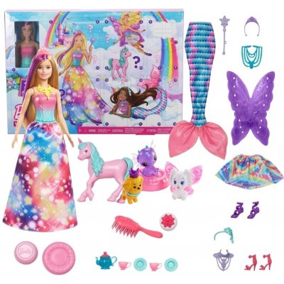 Mattel Barbie Dreamtopia Adventní kalendář s panenkou od 669 Kč - Heureka.cz