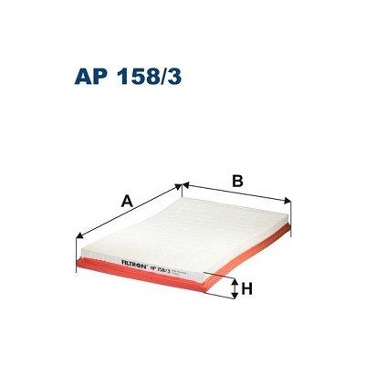Vzduchový filtr FILTRON AP 158/3 – Hledejceny.cz