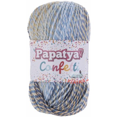 Kamgarn Příze Papatya Confetti Varianta: 08 – Hledejceny.cz