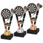 Poháry Bauer Akrylátová trofej ACUTMINIM27 Šipky – Zboží Dáma