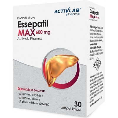 ActivLab Essepatil MAX 600 30 kapslí – Hledejceny.cz