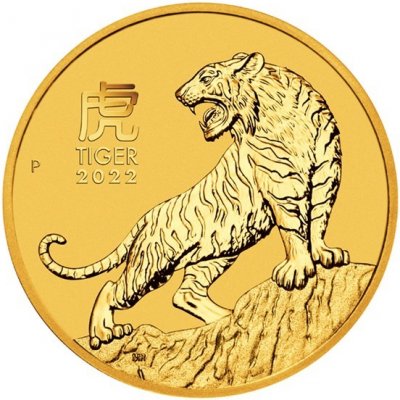 The Perth Mint Australia Zlatá mince Rok Tygra 2022 reverse proof 1 oz – Zboží Mobilmania