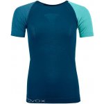 Ortovox 120 Comp Light Short Sleeve W petrol blue – Zboží Mobilmania