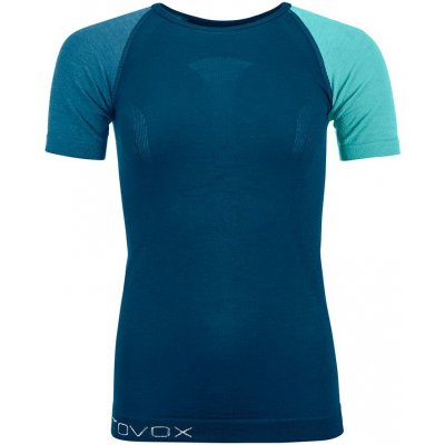 Ortovox 120 Comp Light Short Sleeve W petrol blue – Zboží Mobilmania