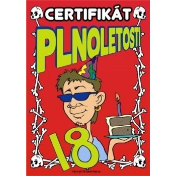 Certifikát plnoletosti opilá holka