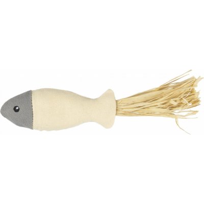 Flamingo Hračka pro kočky Ryba látková GOTS 20cm – Zboží Dáma