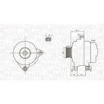 generátor MAGNETI MARELLI 063731792010