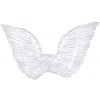 Karnevalový kostým PartyDeco Andělská křídla bílá 70cm deluxe