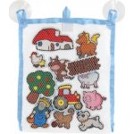 Teddies Vodolepky Moje první zvířátka farma pěnová sada se síťkou 12ks – Sleviste.cz