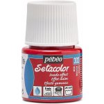 Barva na textil PEBEO Setacolor Suede Effect 45 ml Red – Sleviste.cz