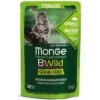 Kapsička pro kočky Monge BWild Cat Grain Free Sterilised Divoké prase 85 g