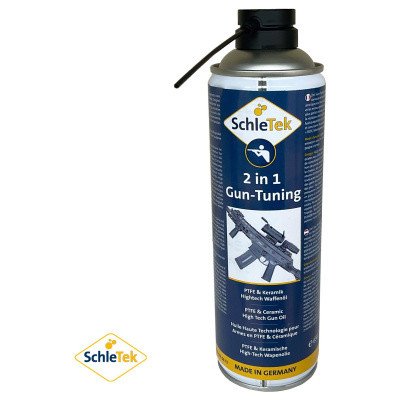 SchleTek Čistící a mazací přípravek na zbraně Gun Tuning 2 v 1, 500ml sprej – Hledejceny.cz