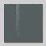 Smatab® Skleněná magnetická tabule do kuchyně šedá antracitová - 80 × 120 cm – Zboží Mobilmania