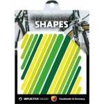 Reflective Berlin Reflexní nálepky Reflective Shapes versal forest – Zboží Dáma