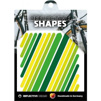 Reflective Berlin Reflexní nálepky Reflective Shapes versal forest – Zboží Dáma