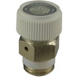 automatický odvzdušňovací ventil svislý + zpětný ventil, Giacomini R 88I 1/2" – Zboží Mobilmania