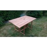 Nábytek Texim teakový zahradní skládací stůl BEVERLY / BUTTERFLY 150x90 cm – Hledejceny.cz
