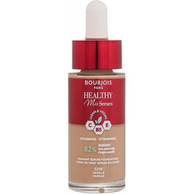 Bourjois Paris Healthy Mix Clean & Vegan Serum Foundation 52W Vanilla 30 ml – Hledejceny.cz