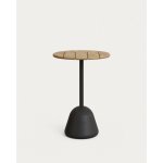 Kave Home Saura přírodní / černá – Zboží Dáma