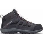 Columbia Crestwood Mid Waterproof BM5371 trekingová obuv 089 dark grey deep rust – Zboží Mobilmania