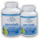 Fitsport Kotvičník zemní 90% + B6 + Zinek 150 kapslí – Hledejceny.cz