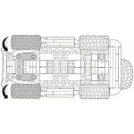 Sluban B0816 Off Road Červený 4x4 – Zboží Dáma