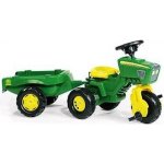 Rolly Toys Šlapací tříkoka John Deere Trac přívěs + zvuk – Zboží Dáma