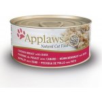 Applaws cat kuřecí prsa & kachna 70 g – Sleviste.cz