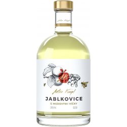 Anton Kaapl Jablkovice s medovými víčky 35% 0,05 l (holá láhev)