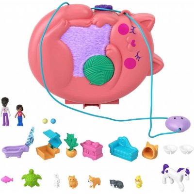 Mattel Polly Pocket pidi pocketková kabelka Kočka – Zbozi.Blesk.cz