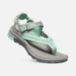 Keen Terradora II Toe Post W light grey/ocean wave modrá – Zboží Mobilmania