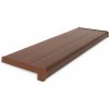 Parapet LEXIKON dřevotřískový parapet LUX 150 x 1000 mm tmavý dub