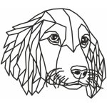 Vsepropejska Kokršpaněl 2 dřevěná dekorace na zeď Rozměr (cm): 38 x 32 – Hledejceny.cz