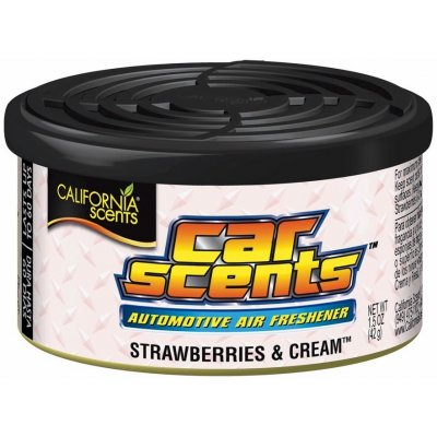 California Scents Car Scents Strawberries & Cream 42 g – Zbozi.Blesk.cz