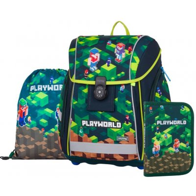 Oxybag set 3 PREMIUM LIGHT Playworld zelenohnědý – Zboží Dáma