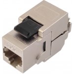 Solarix Konektor keystone SXKJ-10G-STP-BK-SA Cat.6A STP RJ45 – Sleviste.cz