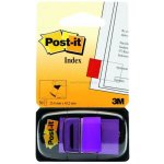 Samolepicí plastové záložky 3M Post-it Index, 43,2 x 25,4 mm, 50 lístků, fialové – Hledejceny.cz