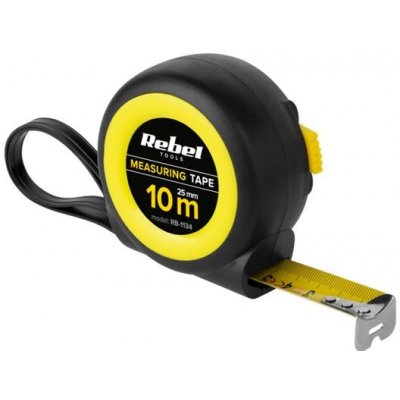 REBEL Metr svinovací 10m RB-1134 25mm – HobbyKompas.cz