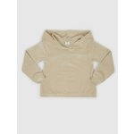 Gap Baby sametová mikina Béžová – Sleviste.cz