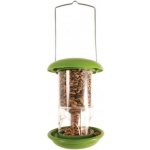 Esschert Design Závěsné plastové krmítko pro ptáky 11,9 x 11,9 x 17,2 cm zelené – Hledejceny.cz