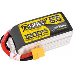 GENS ACE LIPO TATTU R-Line FPV serie 6S 1200mAh 22,2V 6S1P 150C Version 5.0