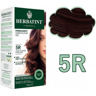 Herbatint permanentní barva na vlasy světele měděný kaštan 5R 150 ml