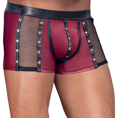 NEK Tight-fitting Net & Studs Pants 2133547 Red-Black – Sleviste.cz