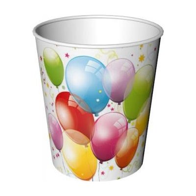 Pol-Mak Kelímek papírový PM 250ml Birthday Balloons 357895