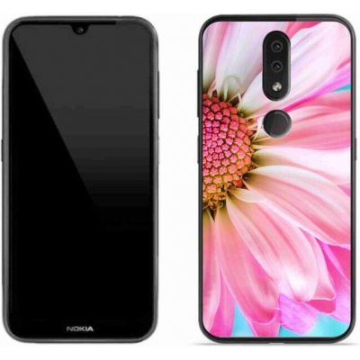 Pouzdro mmCase Gelové Nokia 4.2 - růžová květina – Zboží Živě