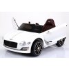 Beneo elektrické autíčko Bentley EXP 12 Prototyp 12V 24 GHz dálkové ovládání otvíravé dveře EVA kola kožené sedadlo 2 X Motor bílé