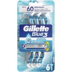 Gillette Blue3 Cool 6 ks – Hledejceny.cz