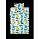 Faro povlečení Dino skate 100 x 135 cm 40 x 60 cm – Sleviste.cz