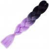 Příčesek do vlasů African collection 100% Jumbo Braid Kanekalon T1B/Lavender